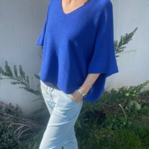 Pantalon élastiqué confort femme, disponible chez Malou&Co, vêtement pour femme à La Rochelle.