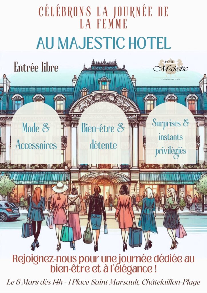 Evènement au Majestic Hôtel de Châtelaillon.