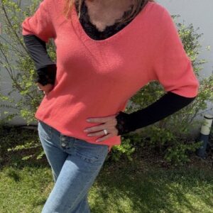 Pull manches courtes, vêtements pour Femme à La Rochelle.